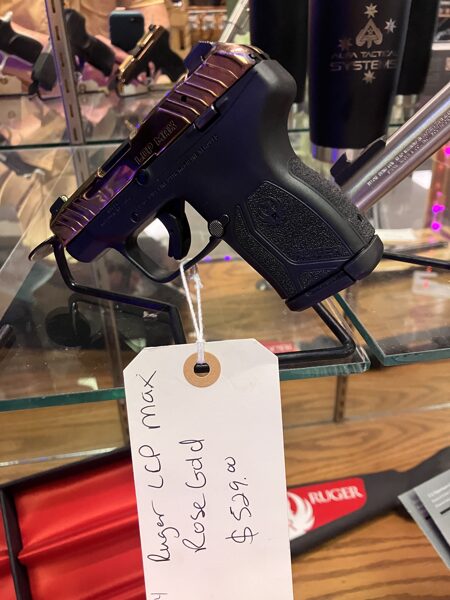 RUGER LCP MAX - Rose Gold .380